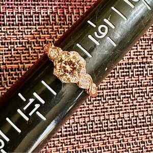 Elegant Gemstone and Silver Women's Ring